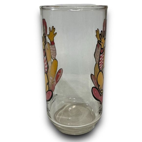Vintage 1977 McDonald's Ronald McDonald Promotional Drinking Glass - Picture 2 of 6